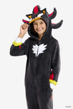 Shadow Sonic the Hedgehog Childrens Onesie | Sonic the Hedgehog | Childrens Onesies