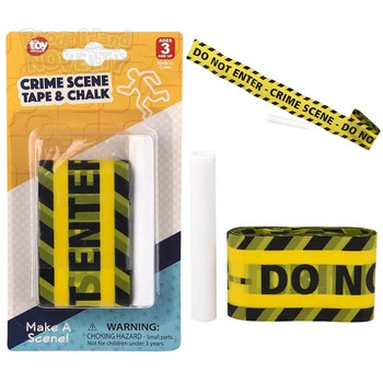 Crime Scene Tape and Chalk Set | Novelty | Novelty and Decor