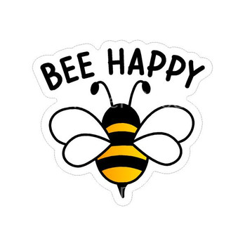 Bee Happy Bee | Sticker Cabana | Vinyl Stickers