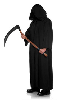 Black Hooded Horror Cloak Sith Robe | Star Wars | Costume Robes and Cloaks