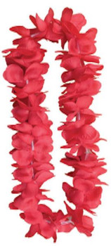 Thick Red Hawaiian Lei | Hawaiian | Accessories