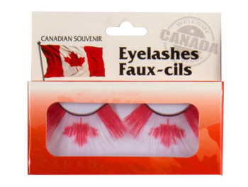 Canada Flag Eyelashes | CTG Brands | Applications and Prosthetics