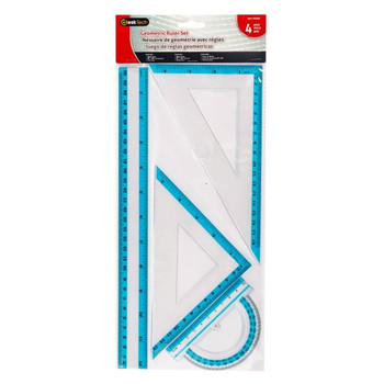 Geometric Ruler Set 4pc | Cosplay Supplies | Cosplay Supplies and Tools