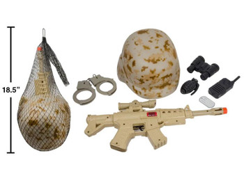 Desert Camo Army Play Set | Jobs | Props and Play Weapons