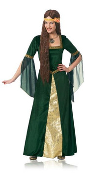 Emerald Renaissance Lady Plus Size Costume | Medieval | Womens Costumes