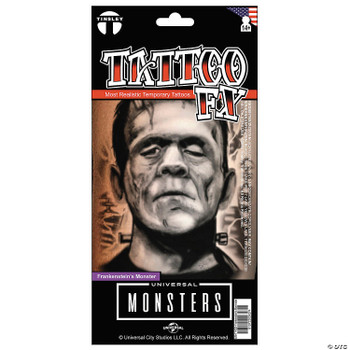 Frankensteins Monster Tattoo FX | Universal Studios | Tinsley | Temporary Tattoos