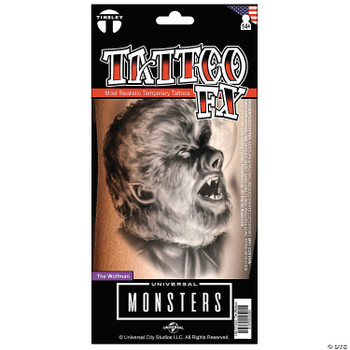 The Wolfman Tattoo FX | Universal Studios | Tinsley | Temporary Tattoos