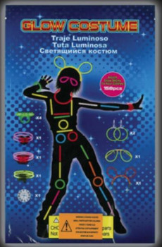 Glow Stick Glow Costume | Group Party Supplies | Novelty