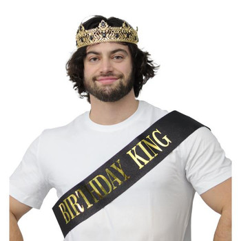 Birthday King Crown and Sash | Crowns | Hats and Headpieces