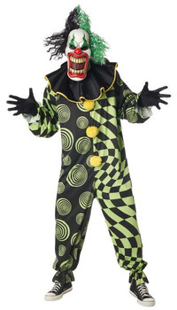 Funhouse Freak Clown Plus | Classic Halloween | Mens Costumes