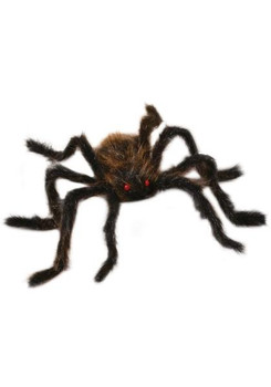 Fuzzy 20in Spider | Brown | Halloween | Decor