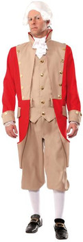 British Red Coat Deluxe | Historical | Mens Costumes