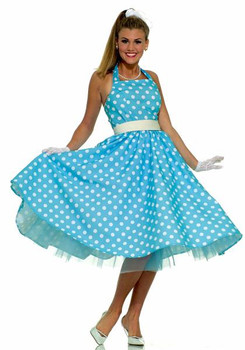 Summer Daze Blue Dress | 50s | Womens Costumes