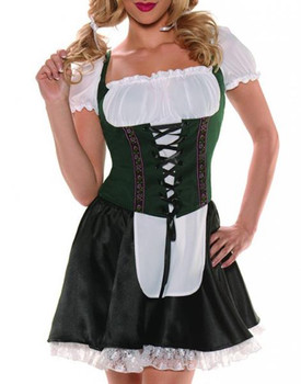 Beer Maiden Lace Up Top | Oktoberfest | Accessories