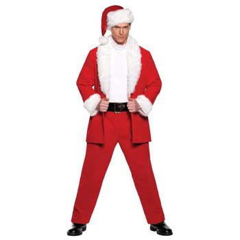 Santa Claus Velvet Suit | Christmas | Mens Costumes