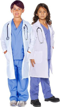 Doctor Scrubs And Coat | Uniforms | Childrens Costumes