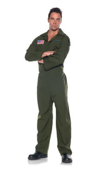 Air Force Pilot Jumpsuit Plus | Military | Mens Costumes
