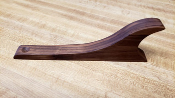 Black Walnut Wave Shape Wand Stand | Fantasy by Numbers | Artisan Crafted Items