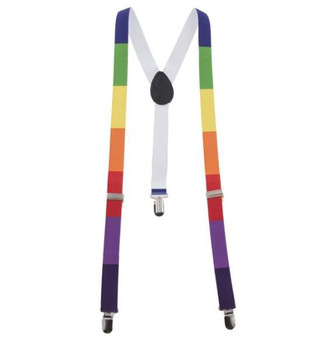 Rainbow Suspenders | Pride | Accessories