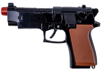 Police Handgun Cap Gun | Law Enforcement | Cap Guns | Props and Play Weapons