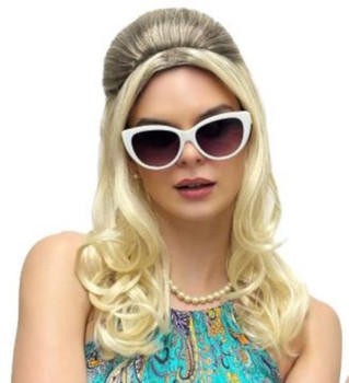 60s Vixen Blonde Bouffant Wig | 1960s | Decade Wigs