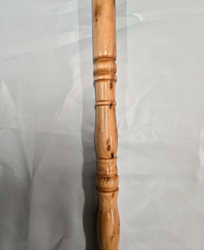36 Inch Adult Wood Spindle Groove Walking Cane | Props and Play Weapons
