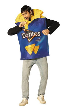 Doritos Cool Ranch Chip Bag Costume | Food and Beverage | Adult Costumes