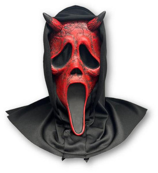 Scream Ghostface Aged Devil Mask | Scream | Character Masks