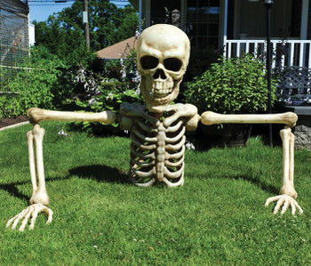 4 FT Skeleton Ground Breaker | Halloween Decor | Novelty and Decor