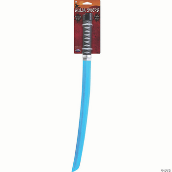 Blue Cyber Light Up Ninja Sword with Sound | Katanas | Props and Play Weapons