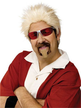 Celebrity Chef Guy Fieri Wig and Goatee | Celebrity Wigs