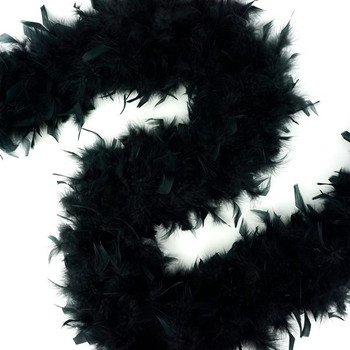Black 100gm Chandelle Boa | Heavyweight Boas | Costume Dance Accessories