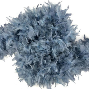 Dusty Blue 100gm Chandelle Boa | Heavyweight Boas | Costume Dance Accessories