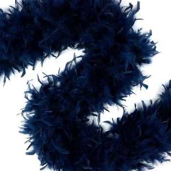 Navy 100gm Chandelle Boa | Heavyweight Boas | Costume Dance Accessories