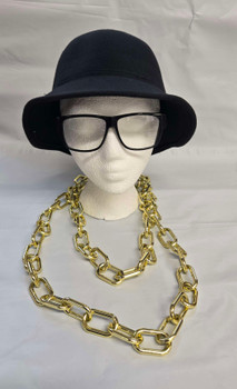 Extra Long Hip Hop Gold Chain | 1990s | Accessories
