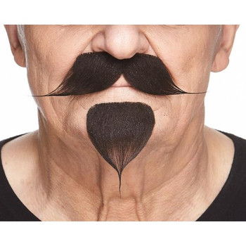 Brown Colonel Sanders Facial Hair Set | Theatrical Facial Hair | Makeup