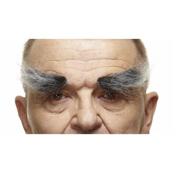 Salt and Pepper Eyebrows | Theatrical Facial Hair | Makeup