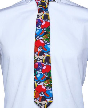Pokemon Pokeball Tie | Costume Accessories and Kits