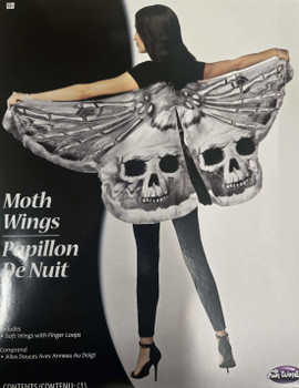 Grey Skull Soft Moth Wings | Insects | Accessories