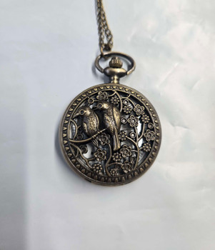 Pocket Watch Song Birds | 1920s and Steampunk | Costume Accessories