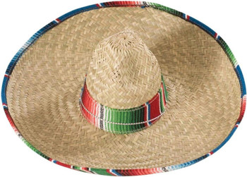 Sombrero with Serape Band | Around the World | Hats and Headpieces