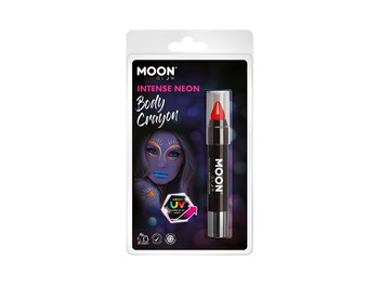 Neon UV Body Crayon Red | Moonglow | Makeup