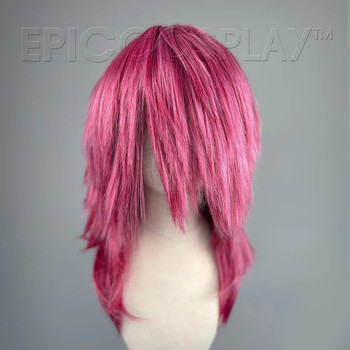 Helios Raspberry Pink Mix | Heat Styleable Anime Wig | Epic Cosplay Wigs