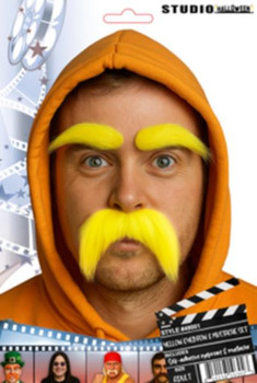 Forest Guardian Lorax Inspired Facial Hair Set | The Lorax | Character Facial Hair