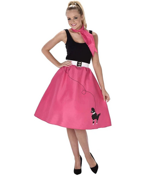 50s Poodle Skirt and Necktie Set | 1950s | Costume Pieces