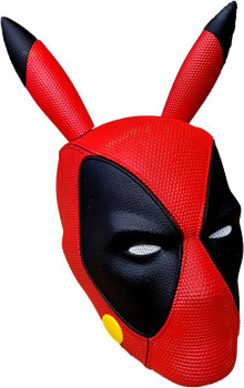Artist Inspired Red PikaPool Mask | Marvel x Pokemon | Cory Crispens Creations