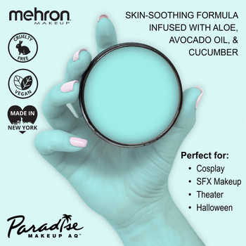 40G Paradise Pastel Teal | Mehron | Makeup