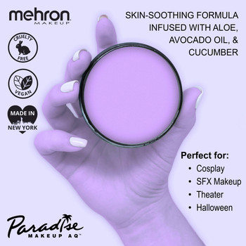 40G Paradise Pastel Purple | Mehron | Makeup