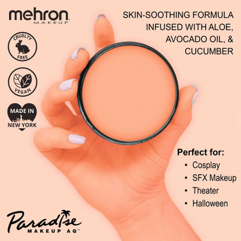 40G Paradise Pastel Orange | Mehron | Makeup