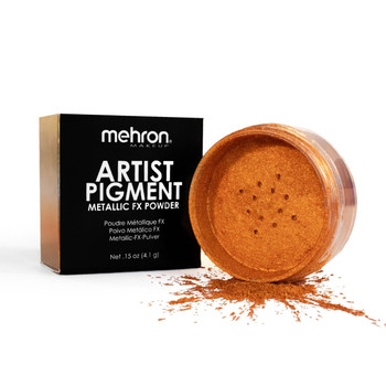 Artist Pigment Metallic FX Powder Copper | Mehron | Professional Makeup